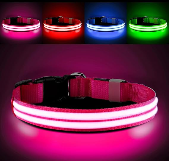 LED Light Dog Collar