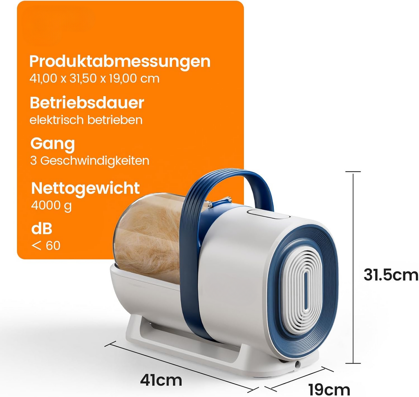Dog Grooming Kit with Vacuum