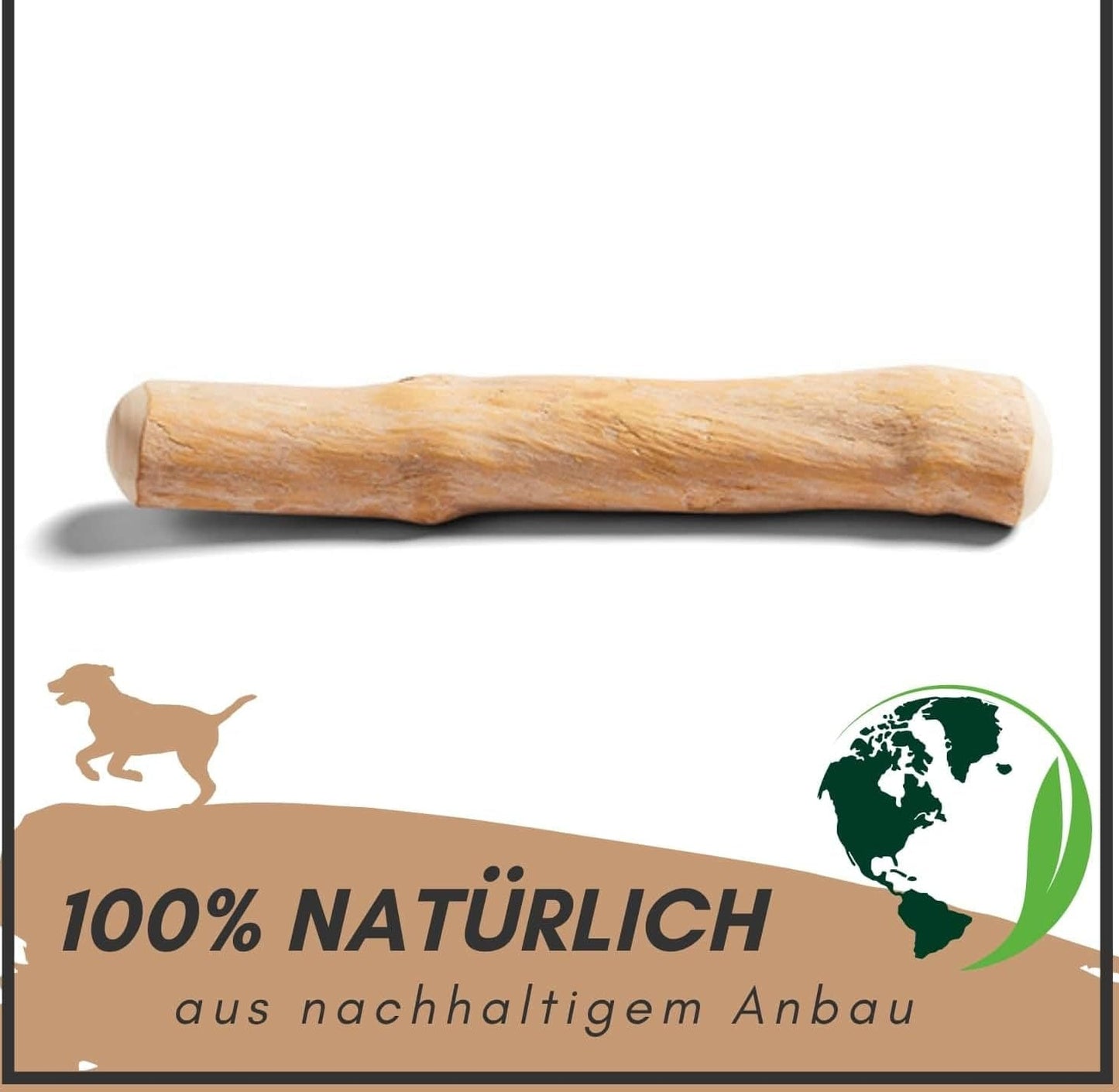 Supravit Natürlicher Kauknochen Aus Kaffeeholz Für Welpen XS | Mehr Als EIN Holzstäbchen - Spannendes Welpen Kauspielzeug & Langanhaltende Beschäftigung | Kaustab Kauholz Für Welpen