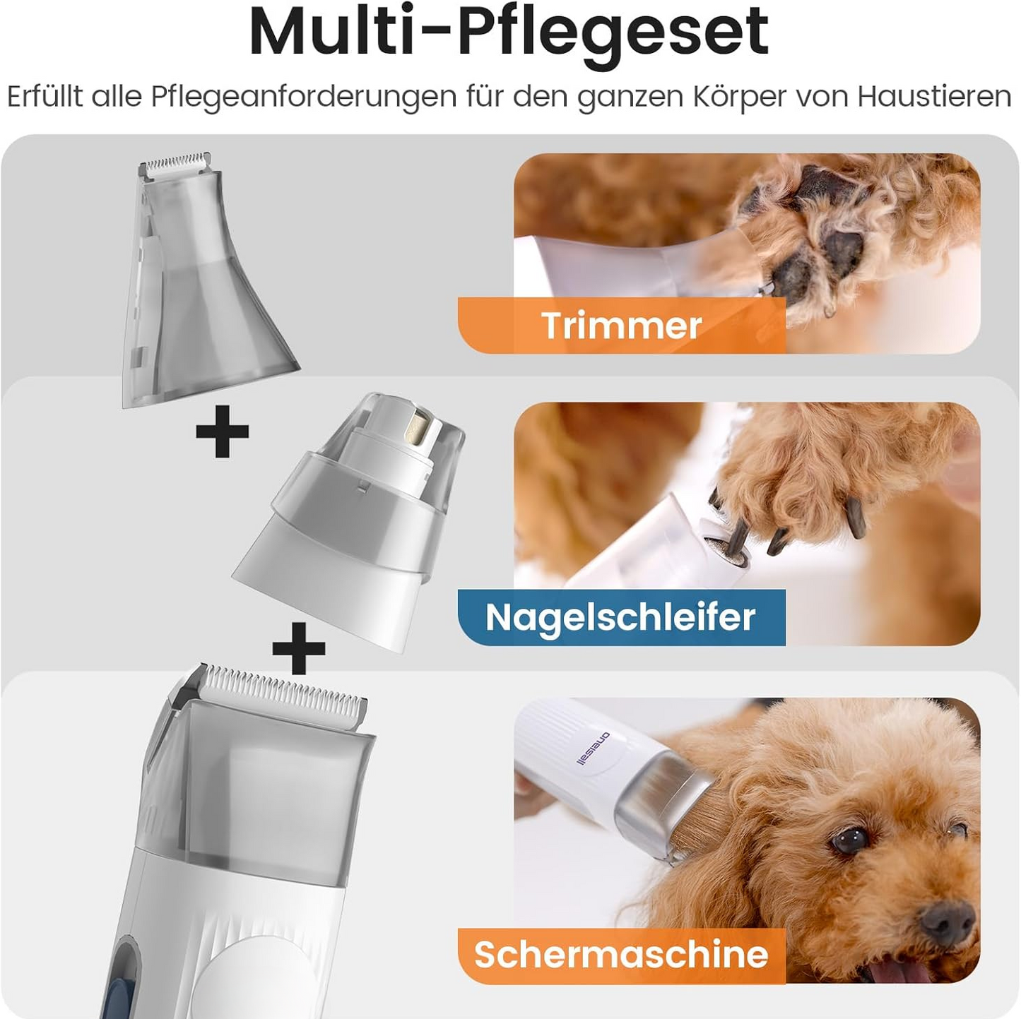 Dog Grooming Kit with Vacuum