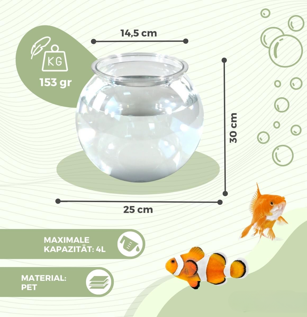 Nemo Ball Aquarium 4L