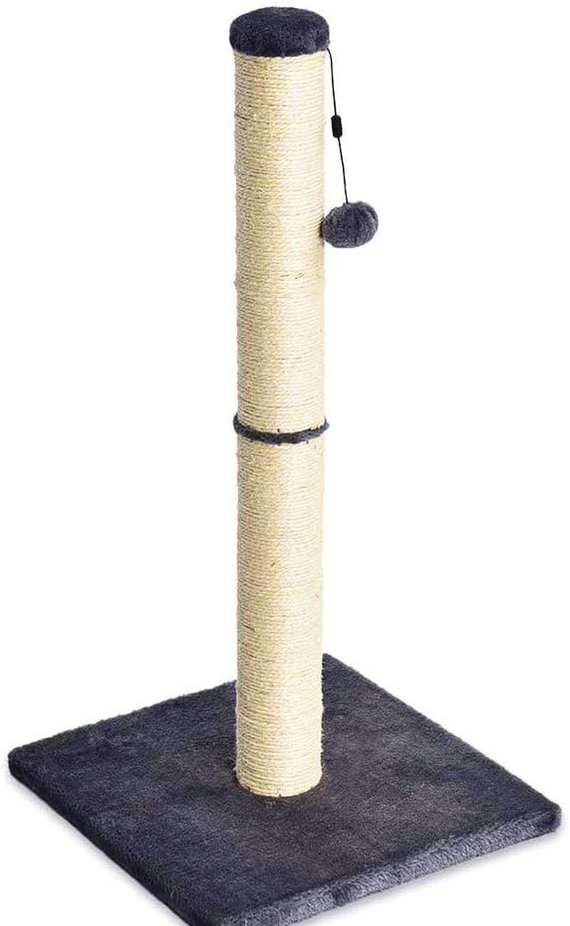 Amazon Basics Mittelgroßer Katzen-Kratzbaum, 40.01 X 40.01 X 80.01 Cm, Grau