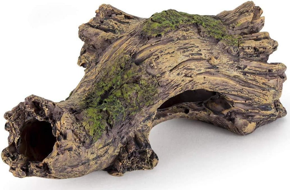 Aquarium Dekoration Baumstamm, Harz Höhle Aquarium Deko, Aqua Ornaments Ideal Für Kleine Garnele Fisch
