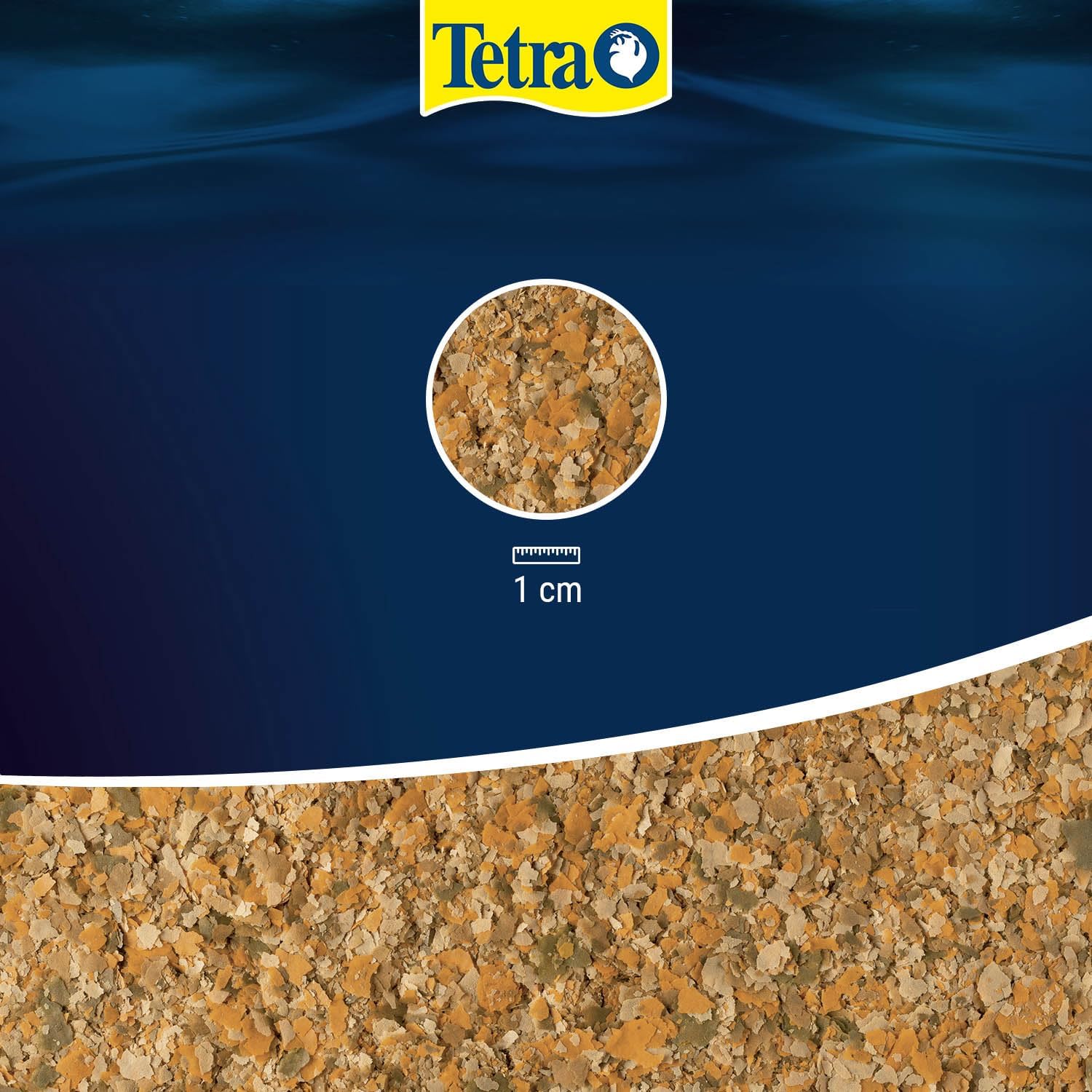 Tetramin Flakes - Fischfutter in Flockenform Für Alle Zierfische, Ausgewogene Mischung Für Gesunde Fische Und Klares Wasser, 1 L Dose
