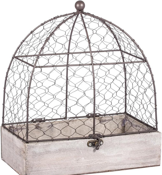 Rayher 46347000 Deko Voliere, 25X14X29Cm