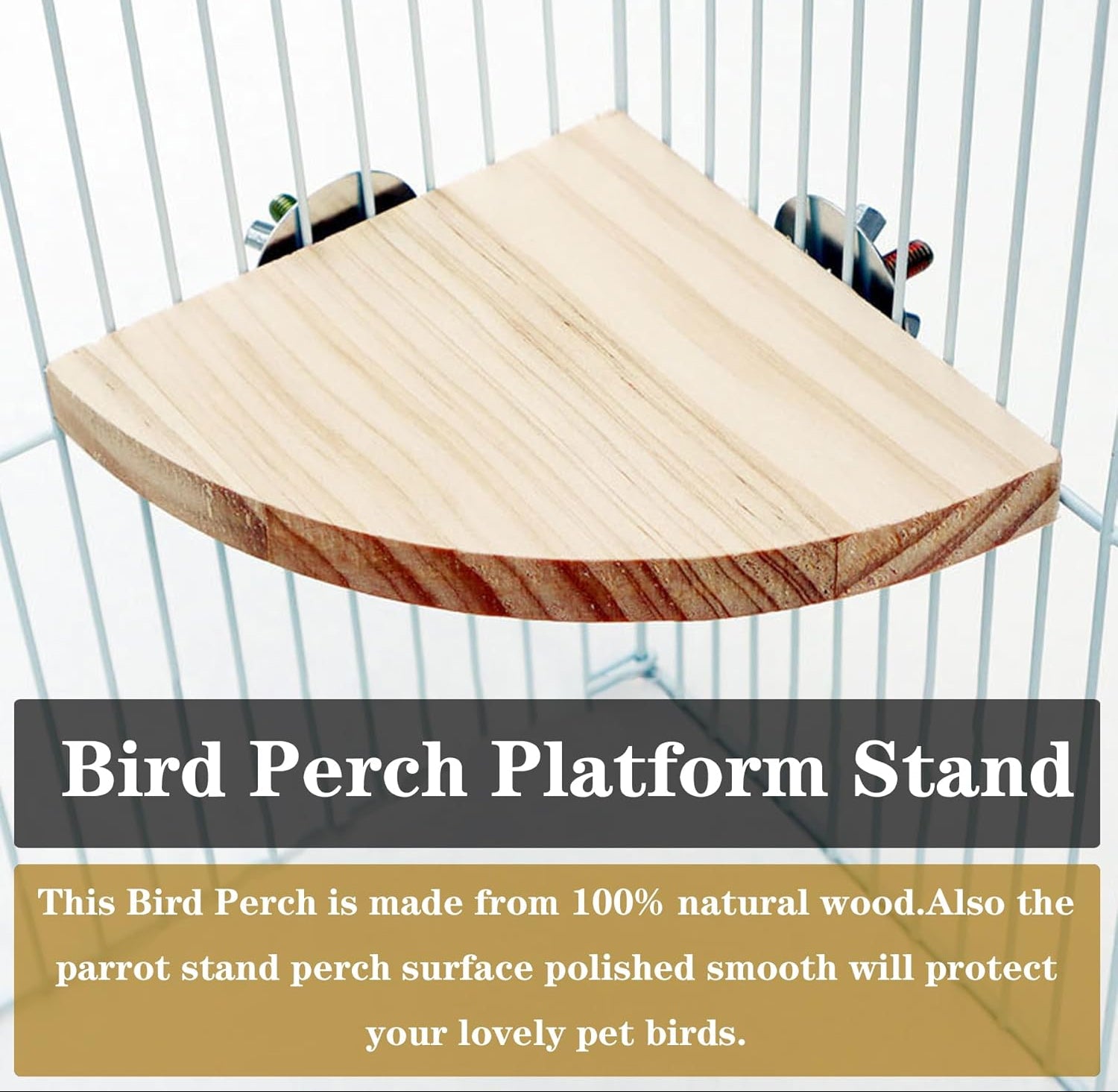 Allazone 5 Stück Sitzstangen Vögel, Naturholz Sitzstangen Natürlicher Sitzstangen Für Vögel Holz, Vögel Spielzeug Vogel Papagei Schaukel Spielzeug