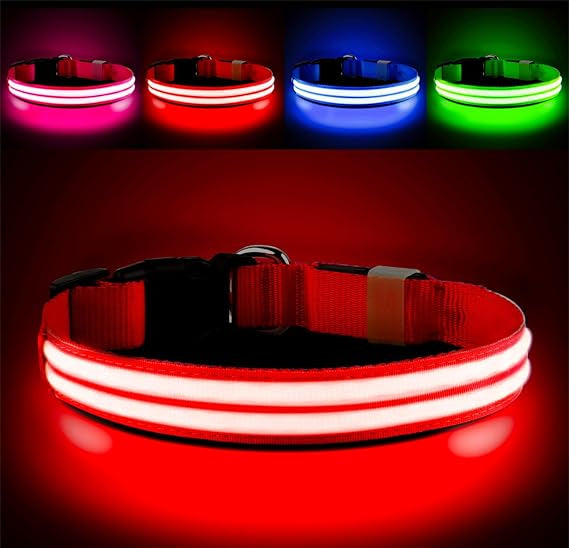 LED Light Dog Collar