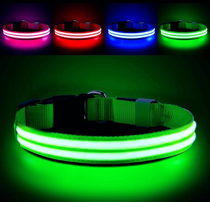 LED Light Dog Collar