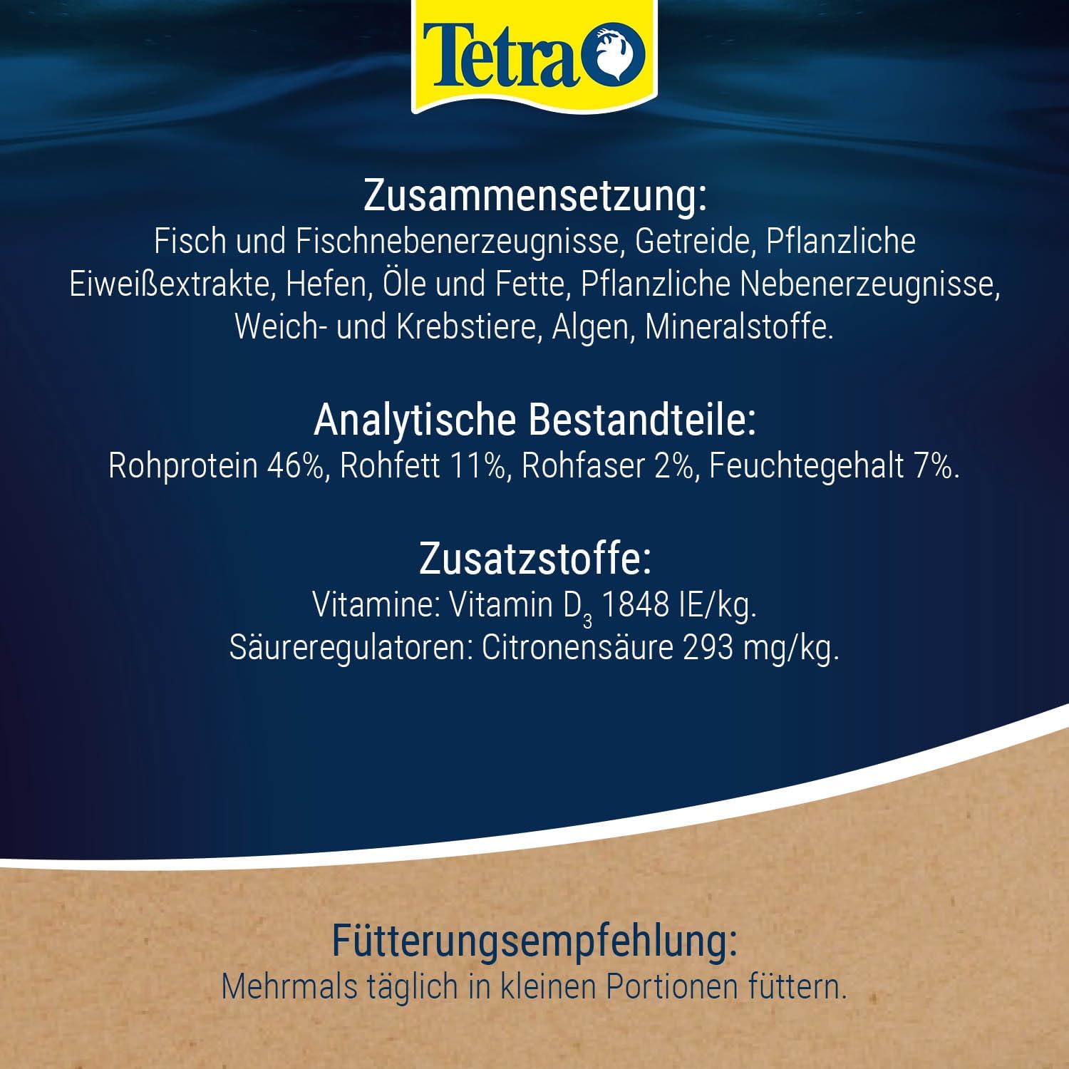 Tetramin Flakes - Fischfutter in Flockenform Für Alle Zierfische, Ausgewogene Mischung Für Gesunde Fische Und Klares Wasser, 1 L Dose