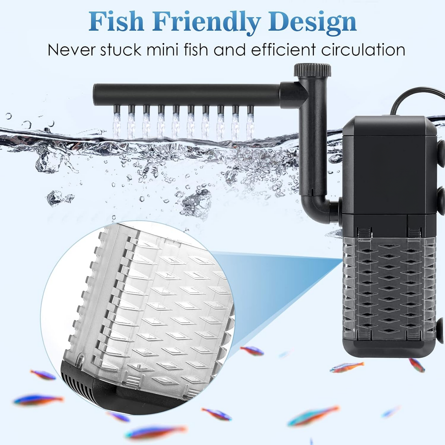 Quiet Aquarium Filter Pump