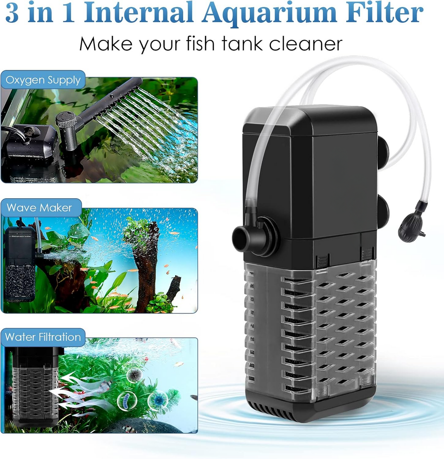 Quiet Aquarium Filter Pump