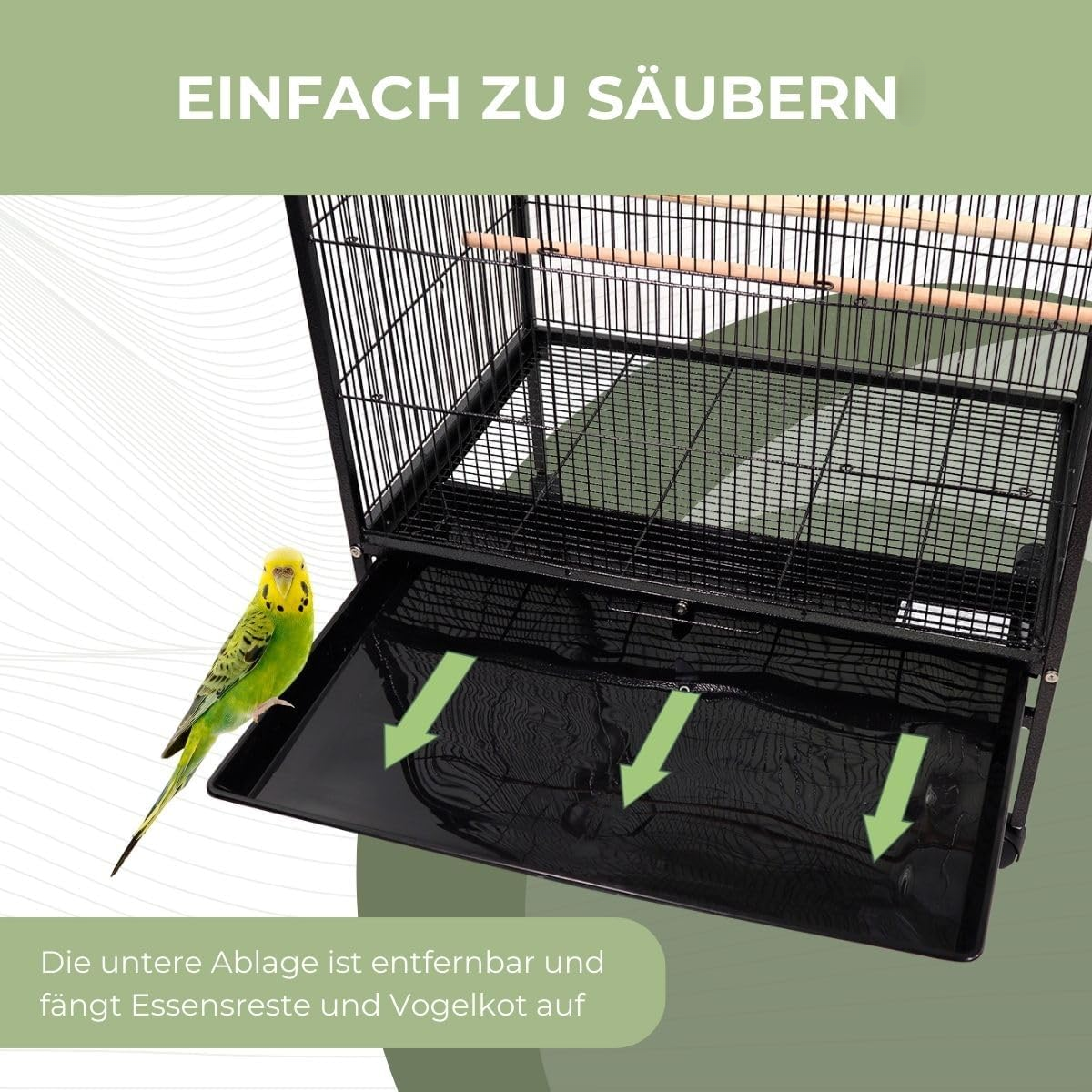 Large Bird Cage 95x43x61cm