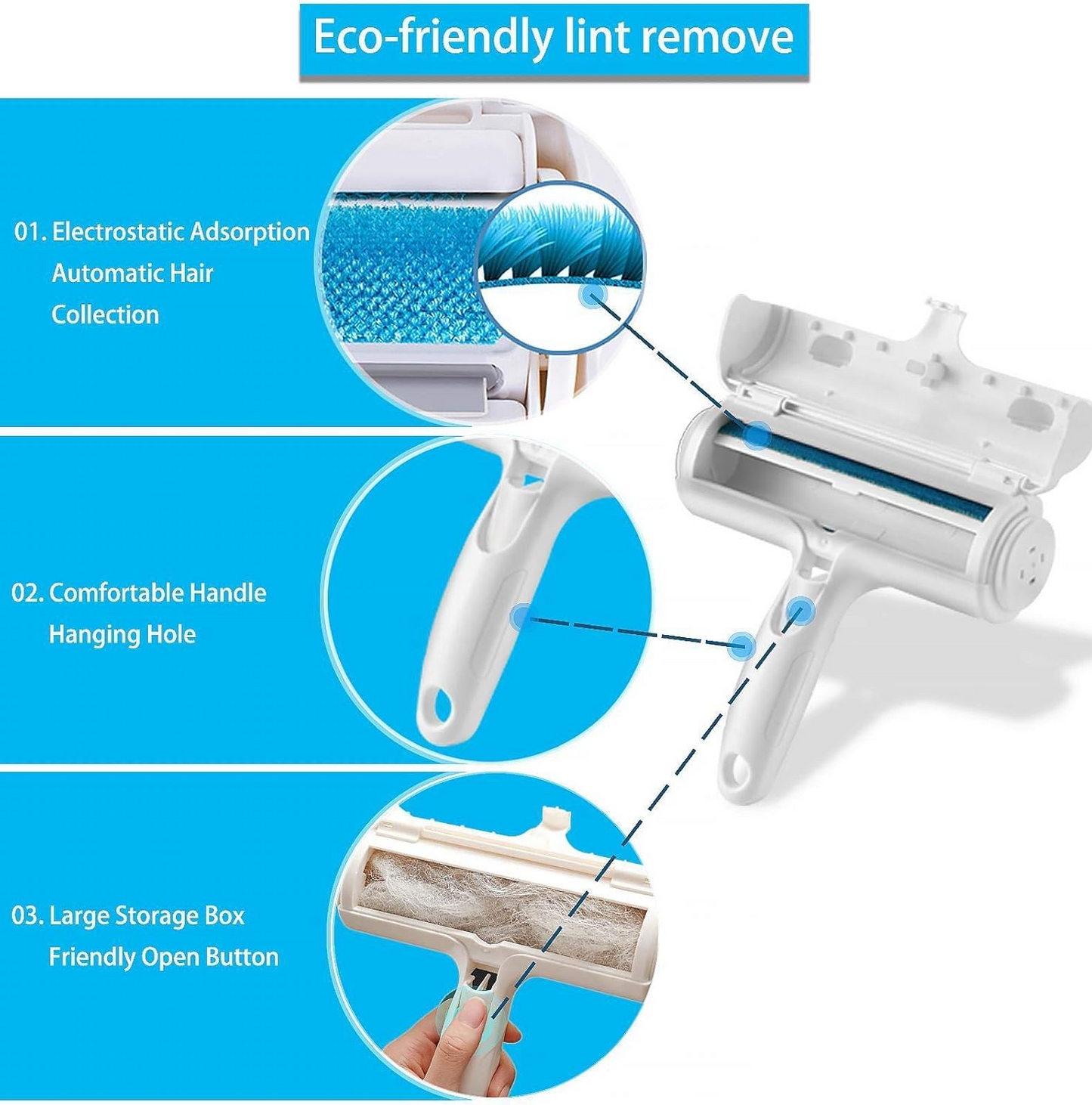 Pet Hair Remover Roller