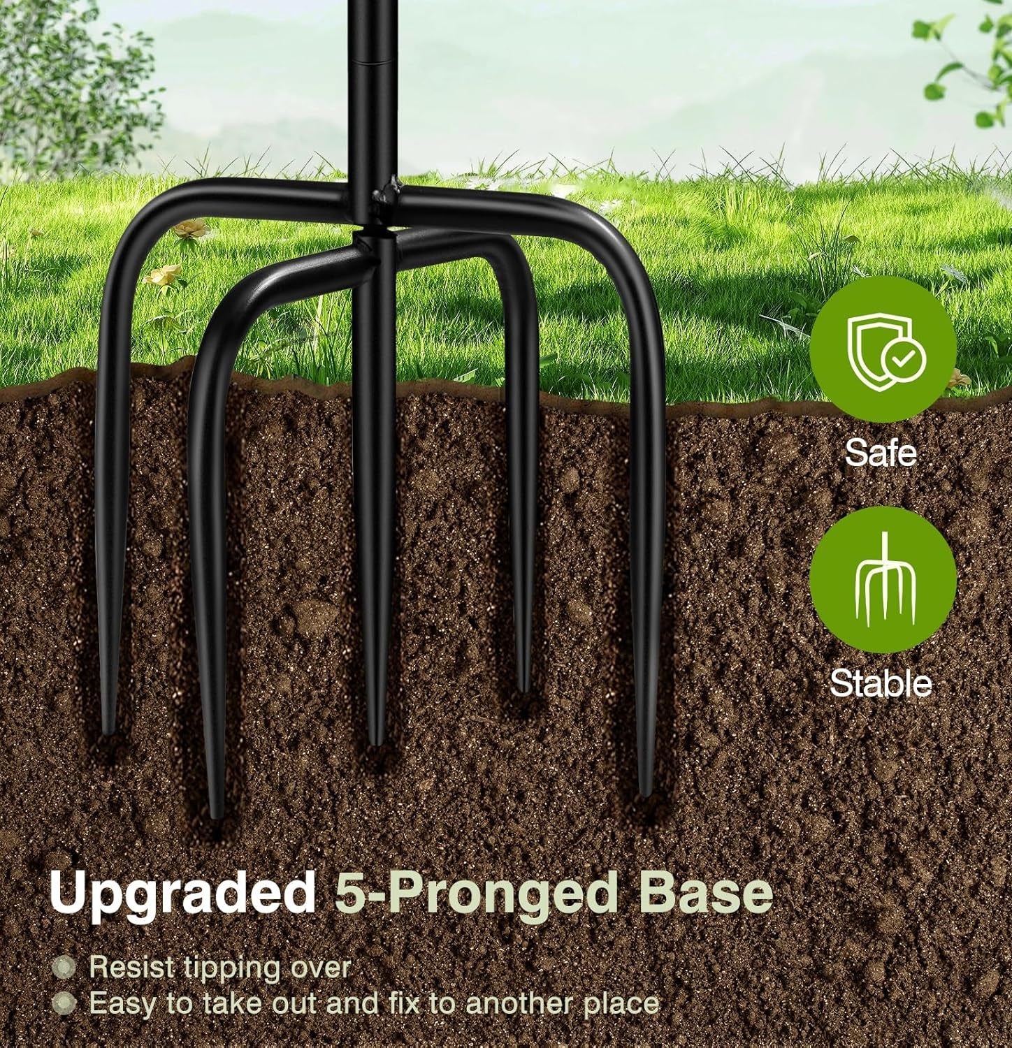 Vogeltränke Stehend,Vogelbad Für Draußen Garten,35In Metall Vogelbecken Schüssel Wassertränke Für Vögel, Antike Vogeltränke Winterfest Futter Wasserschale (Antike Bronze)