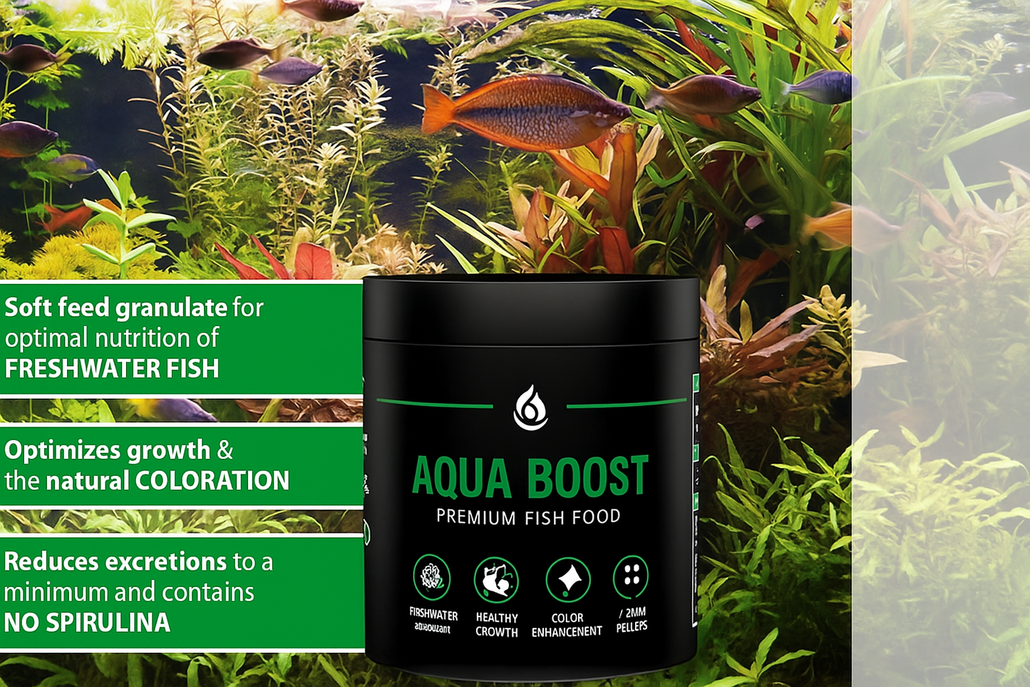 Aqua Boost Nutrient-Rich Granules