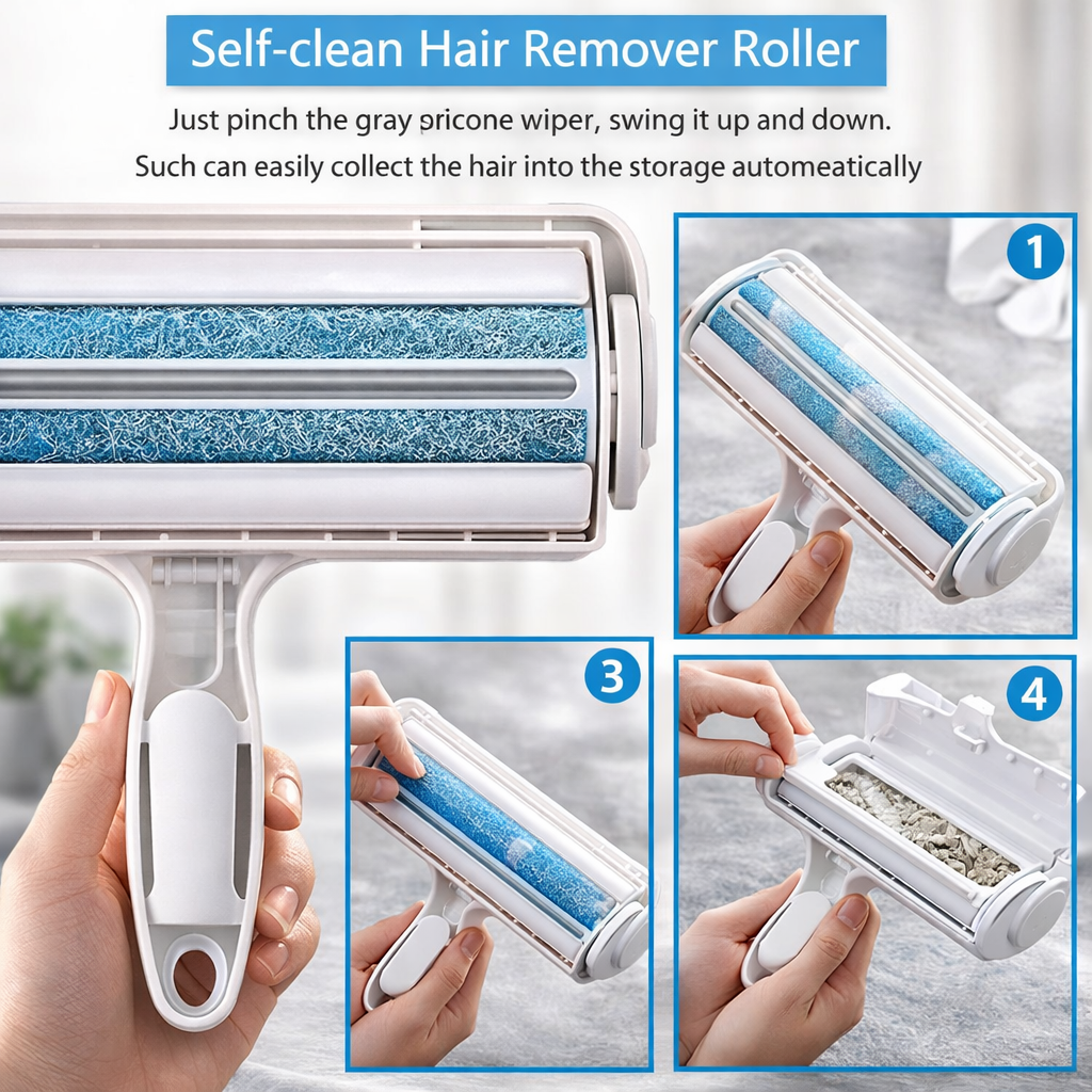 VelvetClean™ Pet Hair Roller