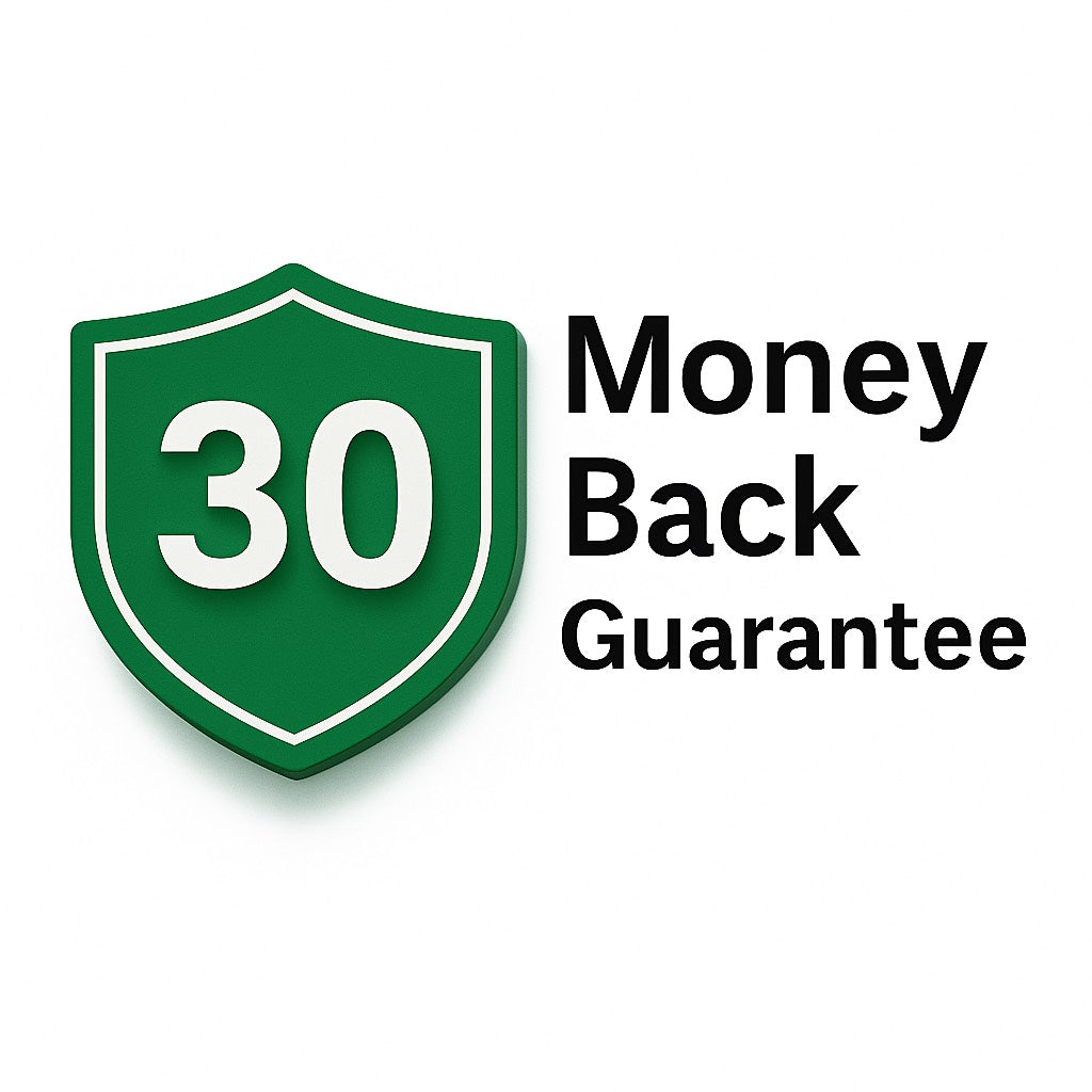 30 Day Money Back Guarantee