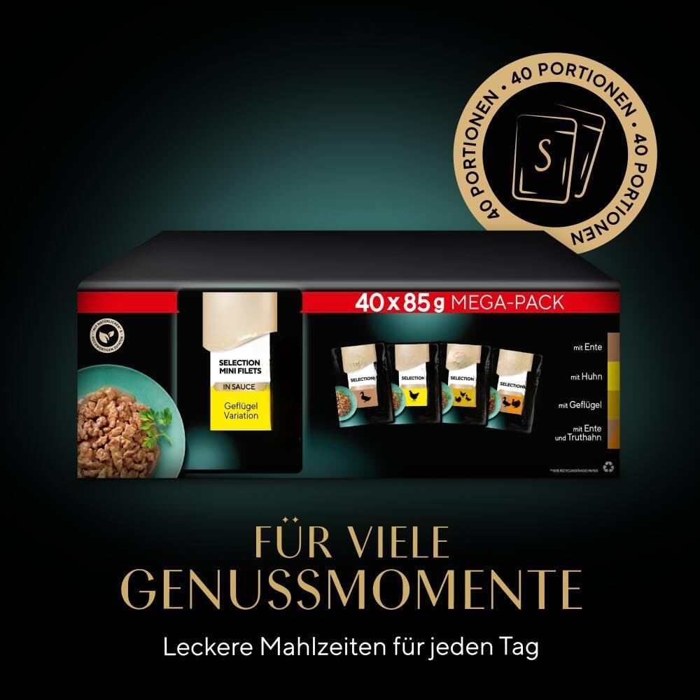 Cat Food Poultry 40x85g